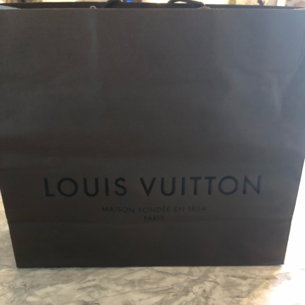 Louis Vuitton shopping bag